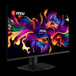 Monitor gaming MSI MAG 321UP QD-OLED X24 31,5 pulgadas 240Hz 4K Negro - pantalla encendida con arte