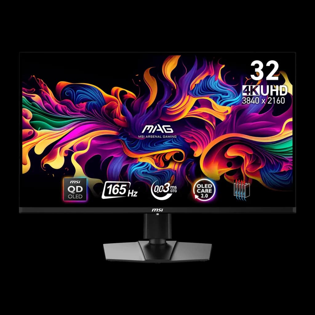 Monitor gaming MSI MAG 321UP QD-OLED X24 31,5 pulgadas 240Hz 4K Negro