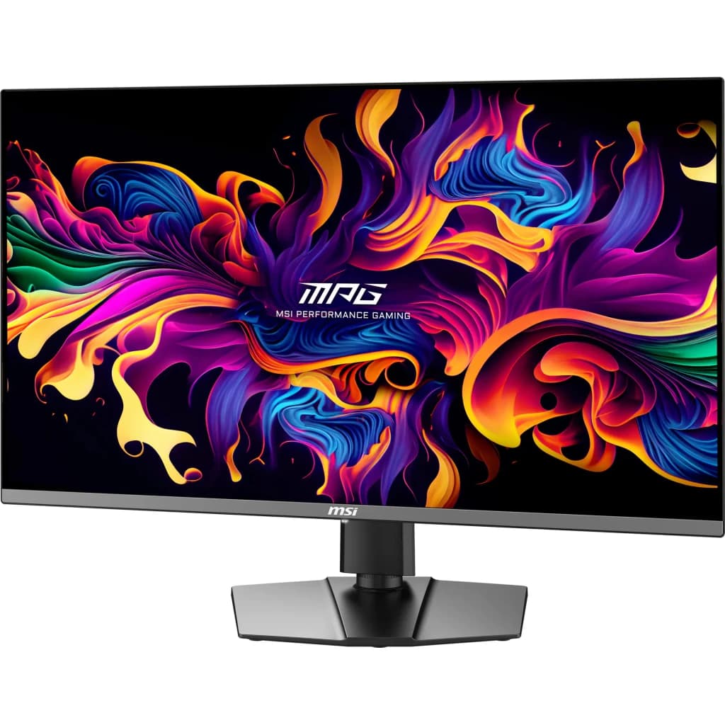 Monitor MSI MPG 321URX QD-OLED 31,5 pulgadas 240Hz 4K Negro - pantalla encendida con colores