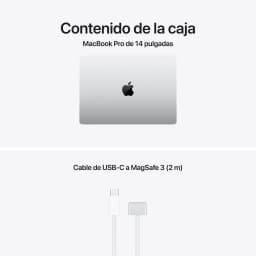 Ordinateur portable Apple MacBook Pro 14 36Go/2To 14,2 pouces Liquid Retina XDR SSD macOS Tahoe Argent - 1600 cd/m²
