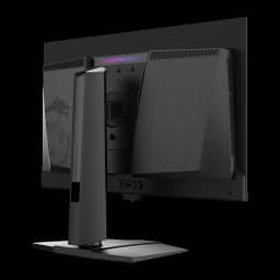 Monitor gaming MSI MPG 271QRDE QD-OLED X50 26,5 pulgadas 500Hz QHD OLED Negro - panel posterior con logo MSI