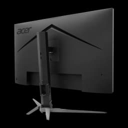 Monitor gaming Acer Predator 31,5 polegadas 160Hz 4K IPS 0,5 ms Preto XB323QKV4BMIIPRX - painel posterior