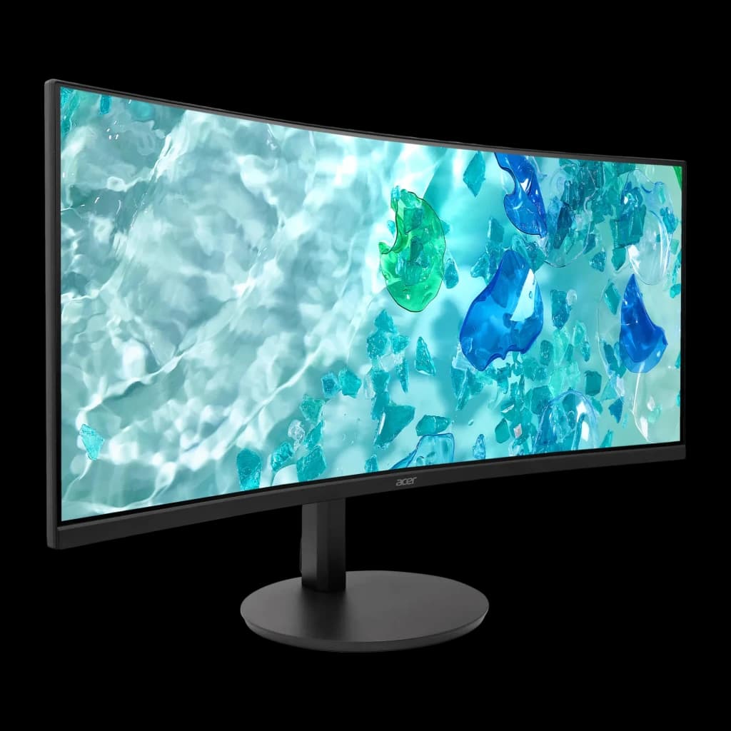 Monitor Acer Vero CB3 34 polegadas Curvo WQHD VA 120Hz Preto CB343CURJ0bemiiprcuzx - tela ultrawide curva