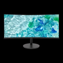 Monitor Acer Vero CB3 34 polegadas Curvo WQHD VA 120Hz Preto CB343CURJ0bemiiprcuzx