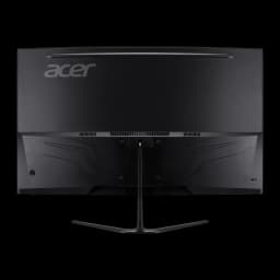 Monitor gaming Acer Nitro 31.5 polegadas 240Hz Curvo FHD VA Preto ED320QW0bmiipx - painel traseiro preto