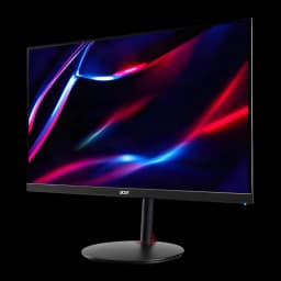 Monitor gaming Acer Nitro 27 polegadas 180Hz QHD IPS Preto XV271UM3bmiiprx - ecrã ligado com fundo