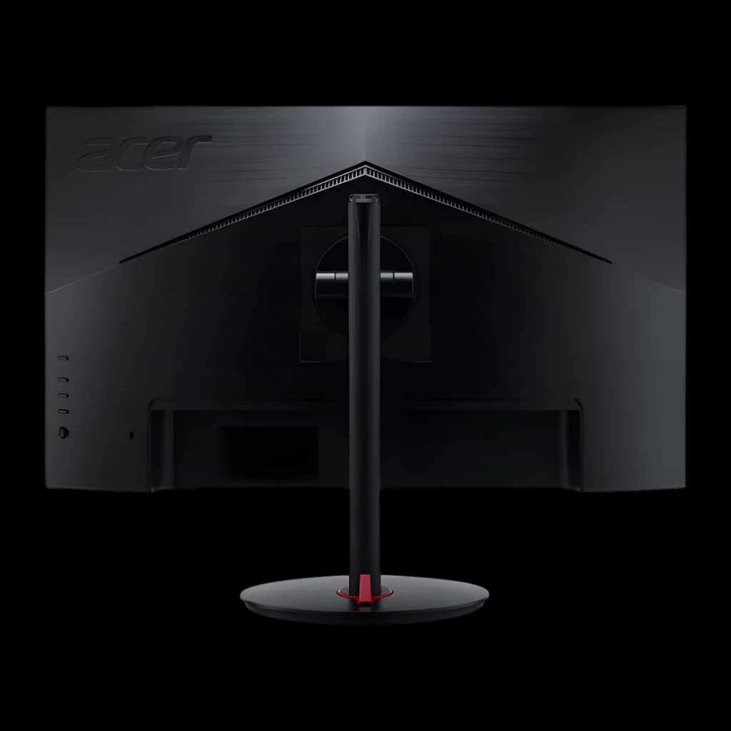 Monitor gaming Acer Nitro 27 polegadas 180Hz QHD IPS Preto XV271UM3bmiiprx - painel preto com logo Acer
