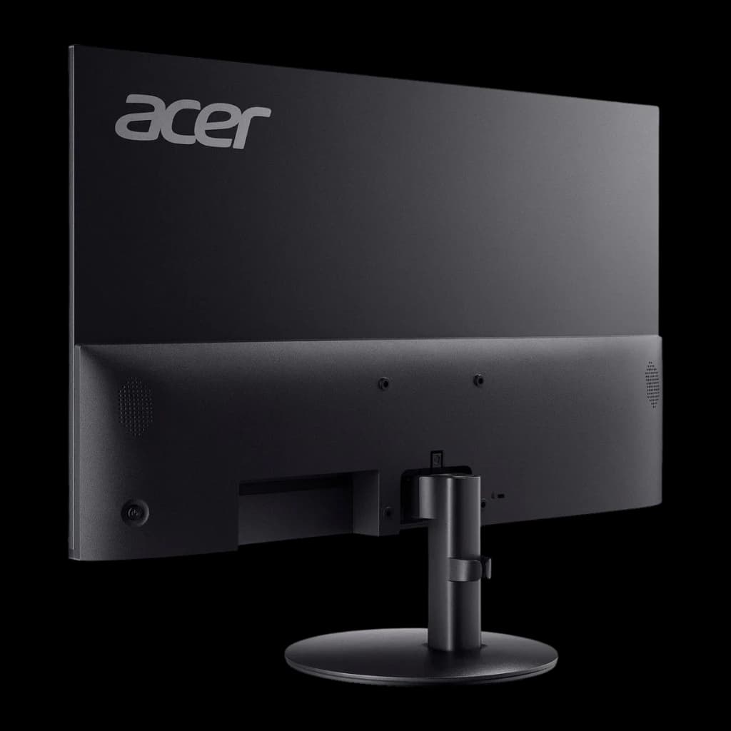 Monitor Acer 23,8 polegadas Full HD IPS 120Hz 4 ms Preto SB243YG0bi - painel com logo Acer, suporte
