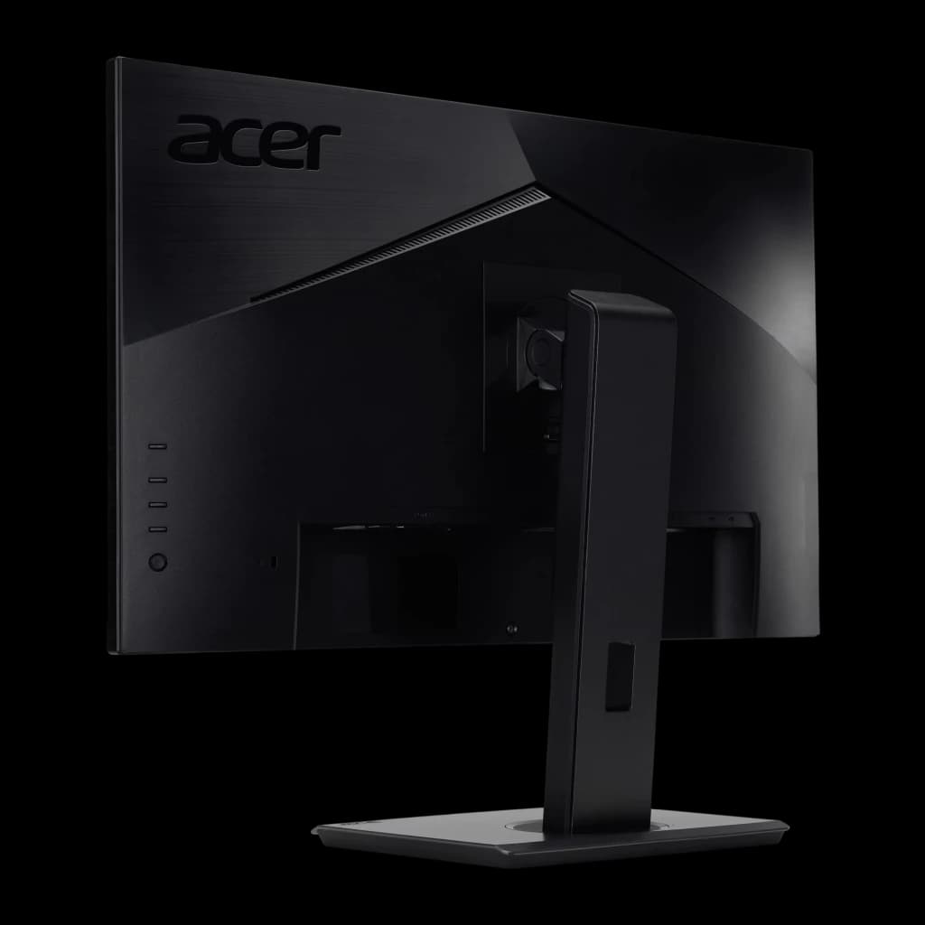 Monitor Acer Vero B7 27 polegadas 4K IPS 60Hz 4 ms Preto B277KDbmiiprczx - painel posterior com logo Acer