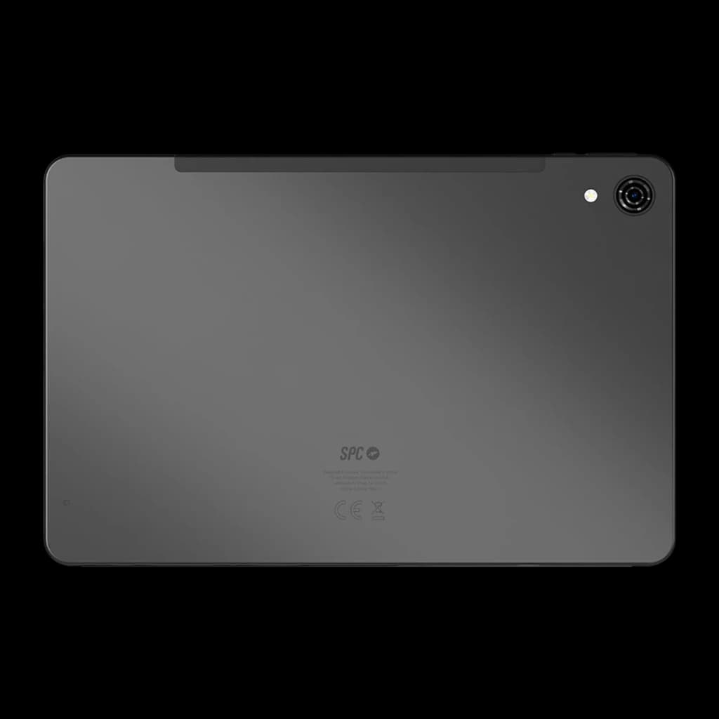 SPC Gravity 6 4GB/128GB Gris 11 pulgadas IPS 6000mAh WiFi 6 - cámara trasera y logo SPC en acabado gris mate
