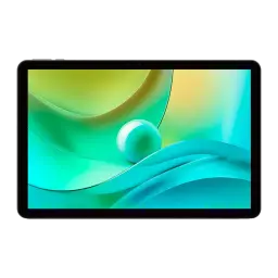 SPC Gravity 6 4GB/128GB Gris 11 pulgadas IPS 6000mAh WiFi 6 - pantalla IPS encendida con fondo abstracto verde
