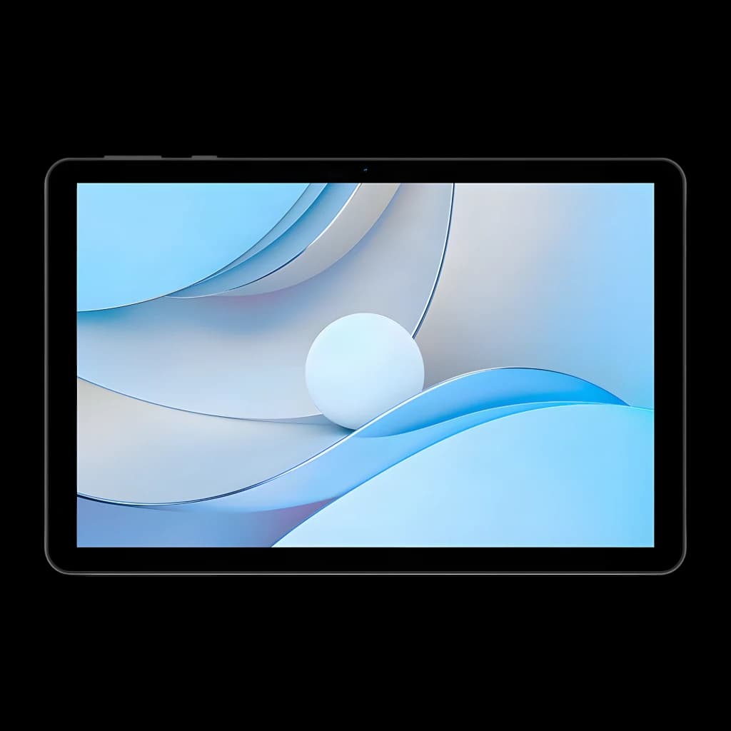 SPC Gravity 6 SE 4GB/128GB Gris 10,1 pulgadas IPS 5000mAh WiFi - pantalla IPS encendida con fondo abstracto