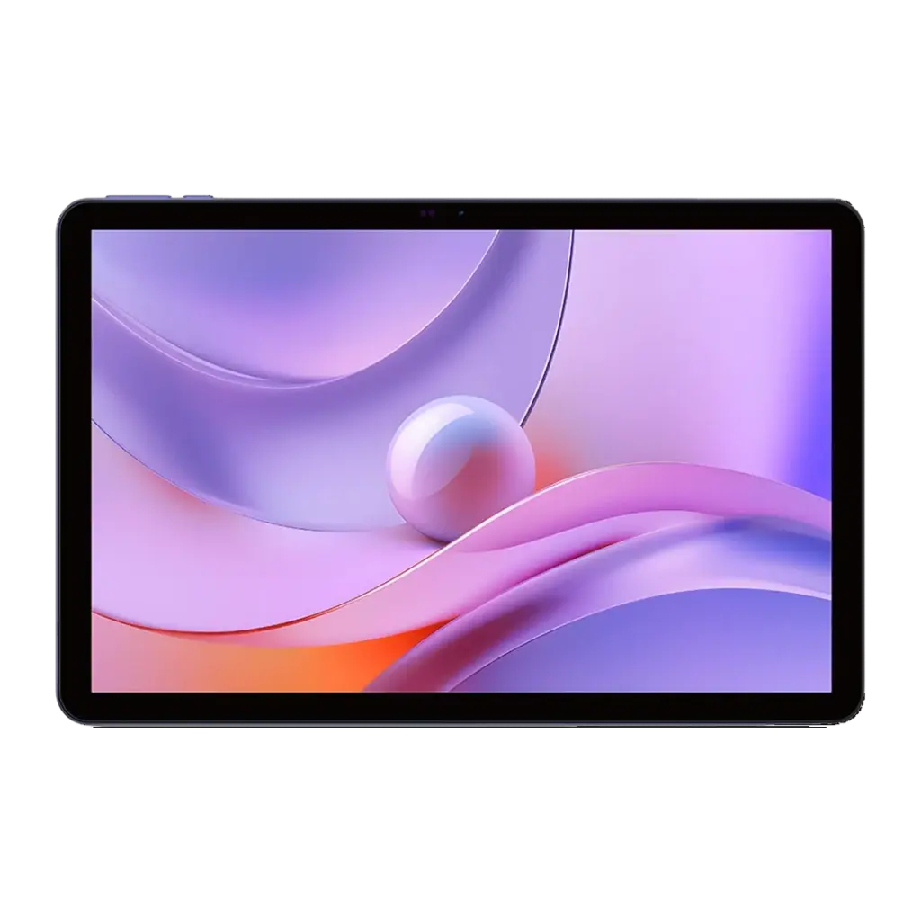 SPC Gravity 6 4GB/64GB Púrpura 10,1 pulgadas IPS 5000mAh WiFi 6 - pantalla IPS encendida con fondo abstracto