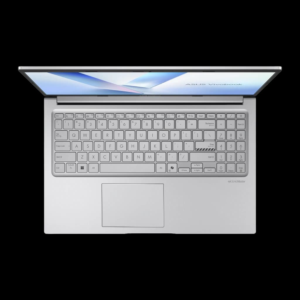 Portátil ASUS Vivobook 15 8GB/512GB 15.6 polegadas Full HD Intel Core 7 350 SSD Windows 11 Home Prata X1504MA-BQ015W - 8 GB