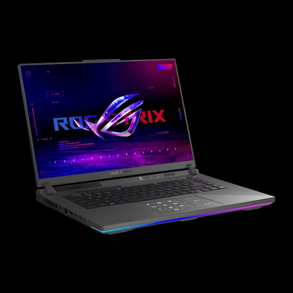 Portátil Gaming ASUS ROG Strix G16 16GB/1TB RTX 5070 Ti 16 pulgadas WQXGA AMD Ryzen 9 9955HX SSD Sin sistema operativo Gris