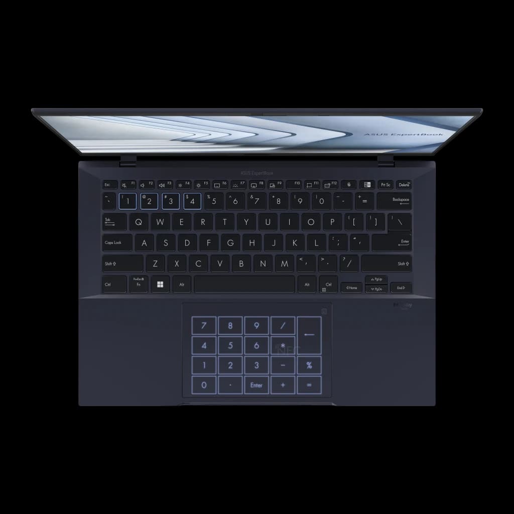 Portátil ASUS ExpertBook B9 OLED 16GB/512GB 14 polegadas Intel Core 5 120U SSD Sem Sistema Operativo Preto B9403CVAR-PP1636