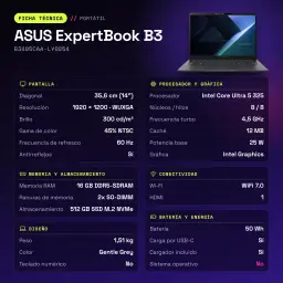ASUS Copilot+ PC Copilot+ PC 16GB Cinzento
