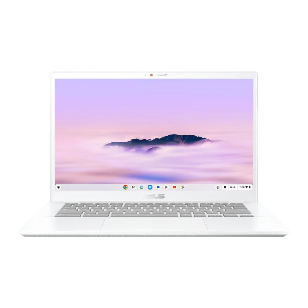 Portable ASUS Chromebook Plus CX34 8 Go/256 Go 14 pouces Full HD Intel Core 3 100U UFS Blanc Nacré CX3402CVA-PQ1339