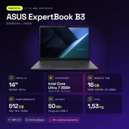 ASUS Copilot+ PC 16GB Gris - caractéristiques