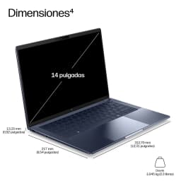 Ordinateur portable HP EliteBook X G2q 32 Go/1 To 14 pouces OLED Snapdragon X1P-42-100 SSD Windows 11 Pro Bleu atmosférico