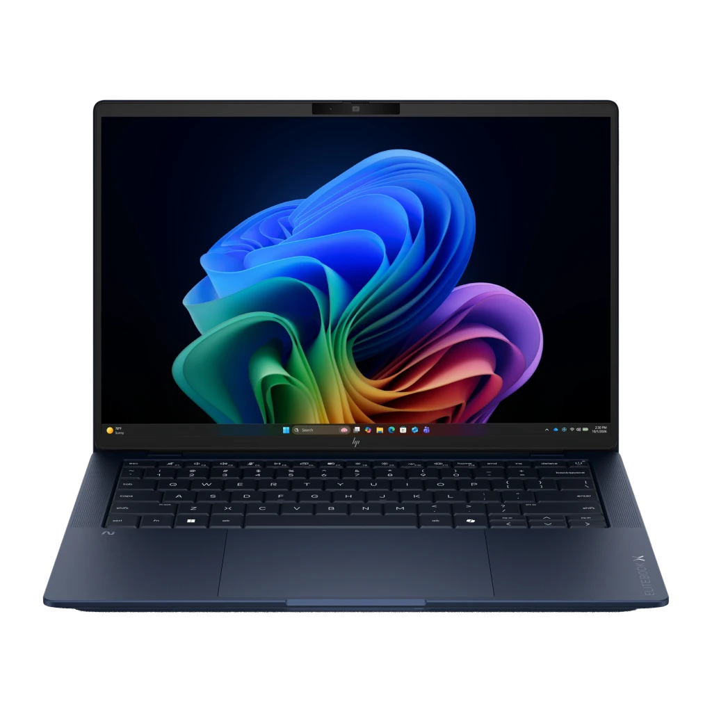 Ordinateur portable HP EliteBook X G2q 32 Go/1 To 14 pouces OLED Snapdragon X1P-42-100 SSD Windows 11 Pro Bleu atmosférico