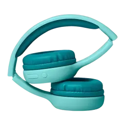 Casque Muse BTB Supra-Auriculaire Bluetooth 13h Bleu M-215 - coussinets et arceau visibles