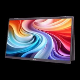 Monitor Portátil Acer 15.6 polegadas FHD IPS 60Hz 8 ms Prata PD163Qbmiuux - ecrã ligado com papel de parede