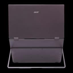 Monitor Portátil Acer 15.6 polegadas FHD IPS 60Hz 8 ms Prata PD163Qbmiuux - tampa traseira com logo Acer