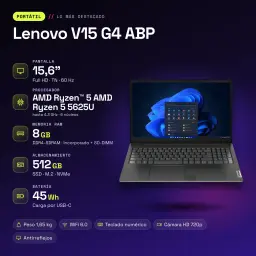 Lenovo V15 G4 ABP 8GB/512GB Negro - características