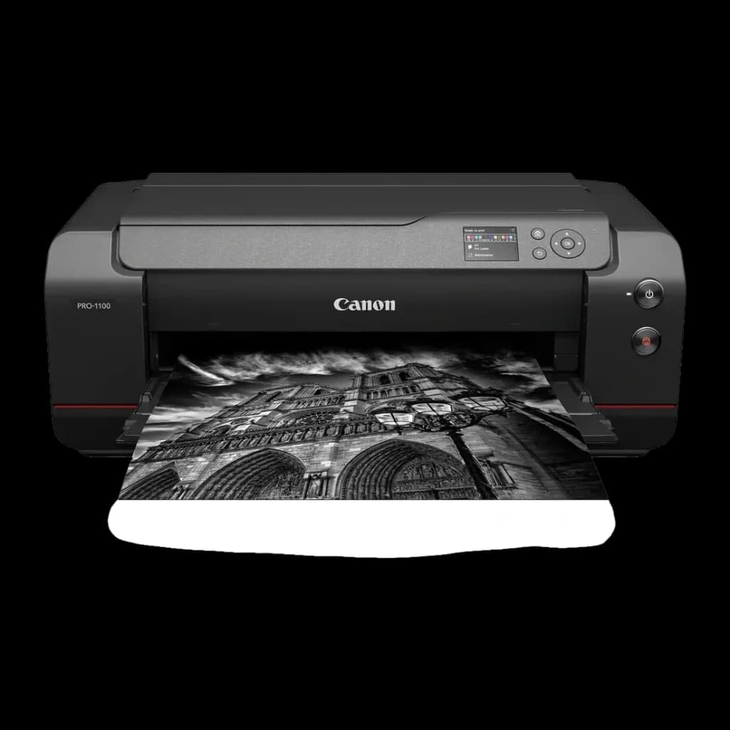 Impressora fotográfica Canon imagePROGRAF Color Wi-Fi Preto PRO-1100 - 2400 x 1200 DPI