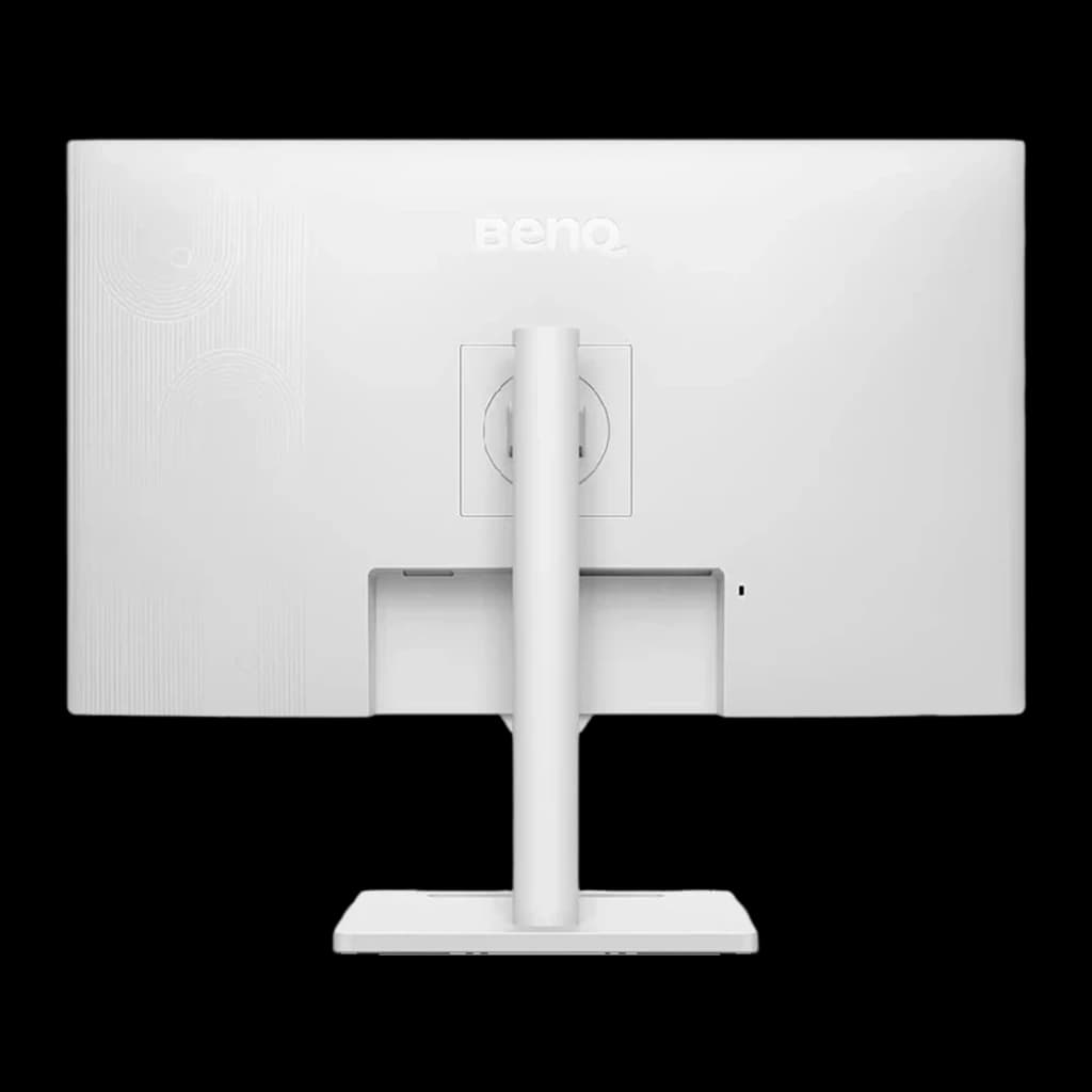 Monitor BenQ 31.5 pulgadas QHD IPS 75Hz 5 ms Blanco GW3290QT - panel posterior blanco con logo BenQ, soporte