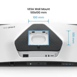 Monitor gaming BenQ MOBIUZ 26,5 pulgadas OLED 240Hz 4K IPS Negro/Blanco EX271UZ - patrón VESA