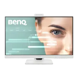 Monitor BenQ 23,8 pulgadas Full HD IPS 100Hz 5 ms Blanco GW2486TC - pantalla encendida con interfaz de tareas
