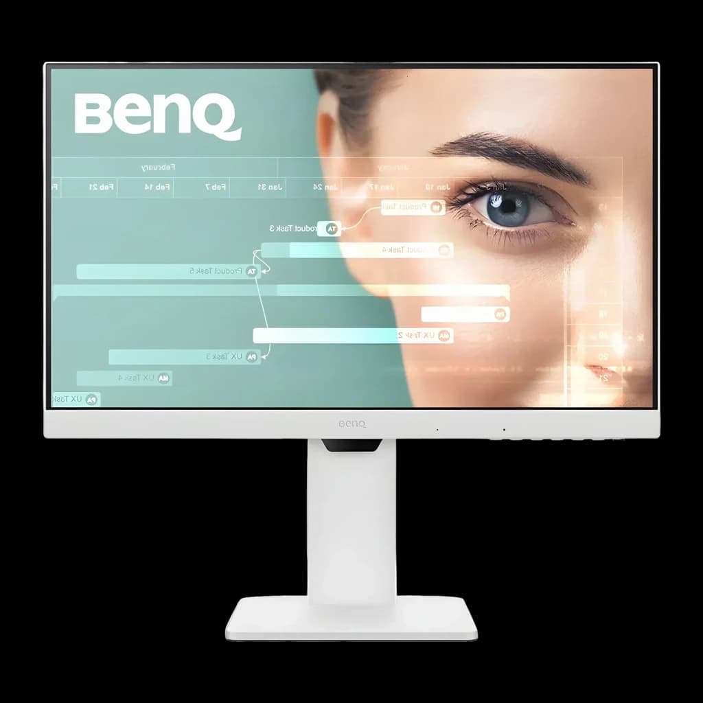 Monitor BenQ 23,8 pulgadas Full HD IPS 100Hz 5 ms Blanco GW2486TC