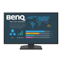 Monitor BenQ 23,8 pulgadas 144Hz Full HD IPS Negro BL2490TC - pantalla con presentación de gráficos y mapa