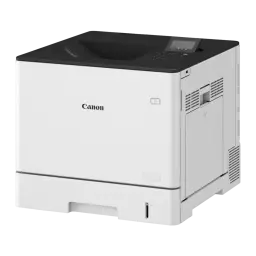 Impresora laser color Canon i-SENSYS WiFi Dúplex Blanco LBP732Cdw - panel táctil, bandeja y rejillas