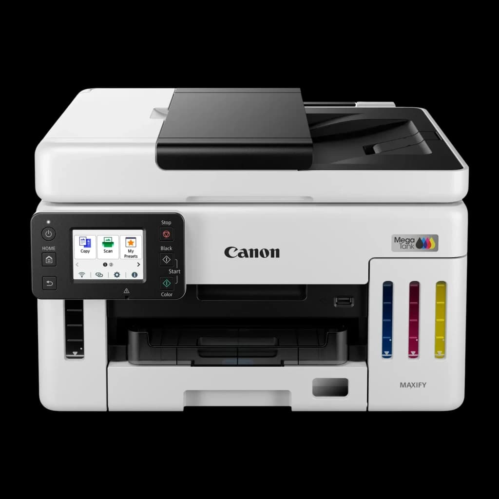 Impresora multifuncion Canon MAXIFY GX6150 MegaTank Tinta Color WiFi Negro