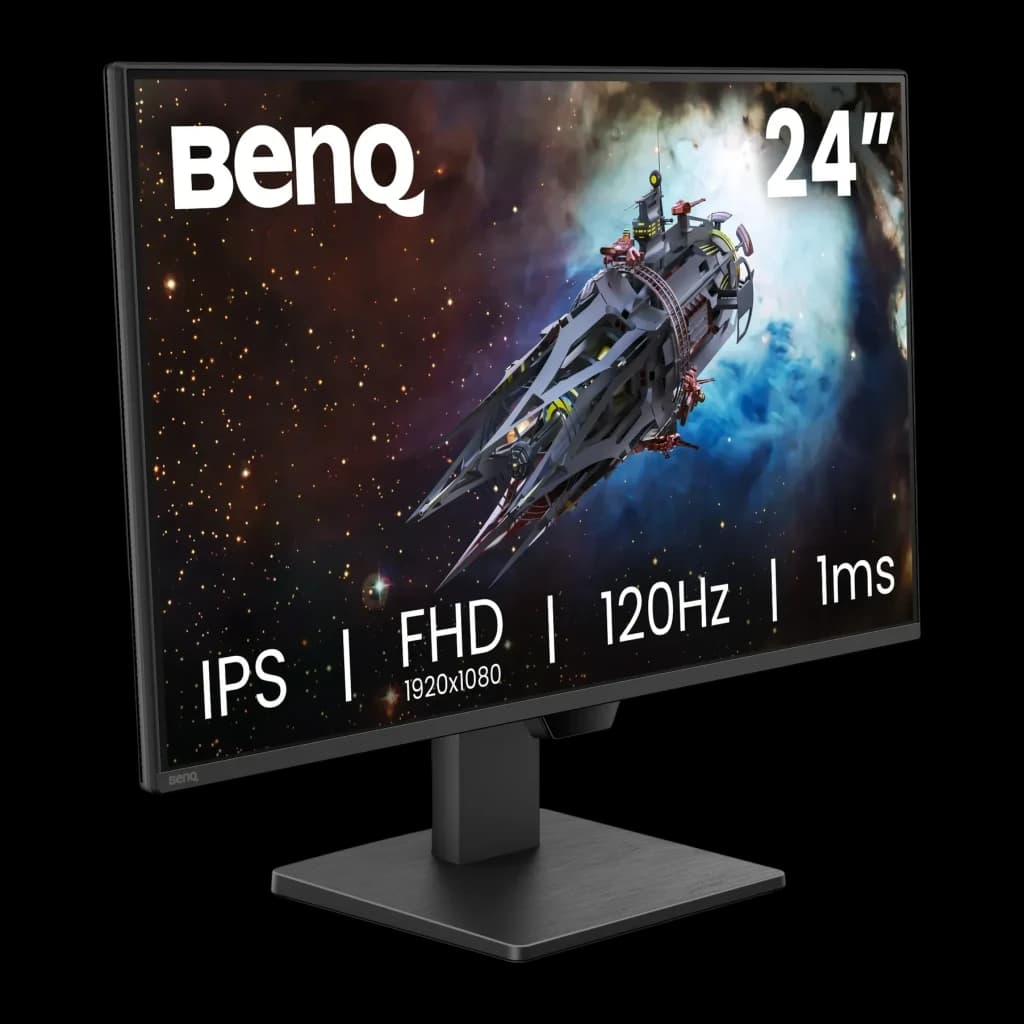 Moniteur BenQ 24 pouces Full HD IPS 120Hz 5 ms Noir GW2490P - 24" (61 cm)