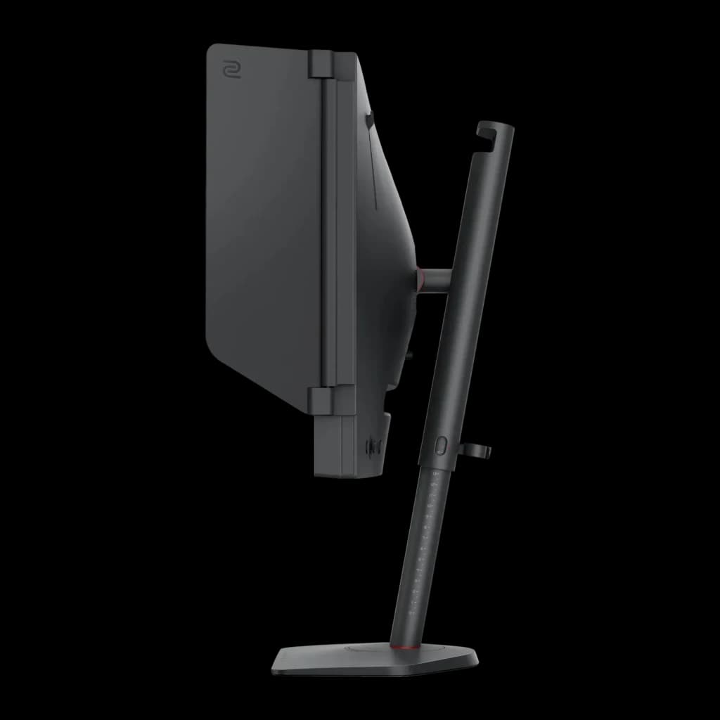 Monitor gaming BenQ ZOWIE 24,1 pulgadas 360Hz QHD Fast TN Negro XQ2566X - parte trasera y soporte ajustable
