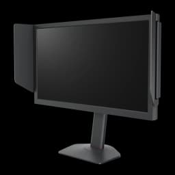 Monitor gaming BenQ ZOWIE 24,1 pulgadas 360Hz QHD Fast TN Negro XQ2566X - parasol desplegado y soporte