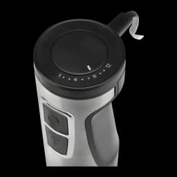 Mixeur plongeant Orbegozo BT 3015 1500W 700ml Argent - sélecteur 12 vitesses et deux boutons de commande