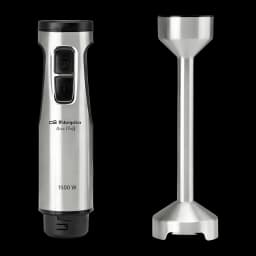 Mixeur plongeant Orbegozo BT 3015 1500W 700ml Argent - corps argenté avec boutons et bras mixeur détaché