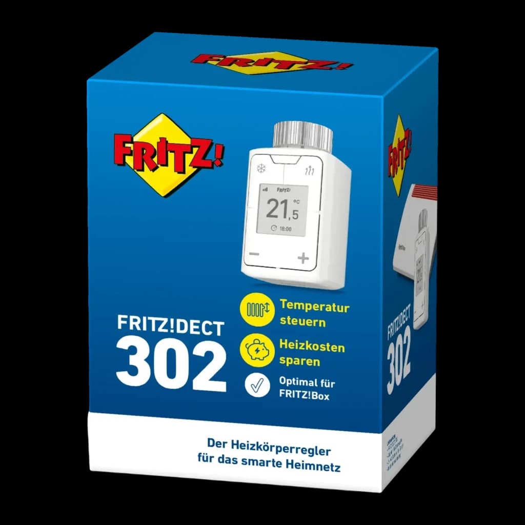 Tête thermostatique FRITZ! DECT 302 Blanc Filetage M30 x 1,5 mm - M30 x 1.5mm