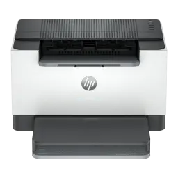 Imprimante laser HP LaserJet M207dw Monochrome WiFi Recto-verso Gris, vue avant: corps blanc et gris, bac d'entrée ouvert