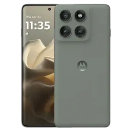 Motorola Edge 60 Pro 5G verde Shadow con pantalla pOLED curva 6,67 pulgadas 120Hz, módulo triple de cámaras traseras grande y acabado mate elegante