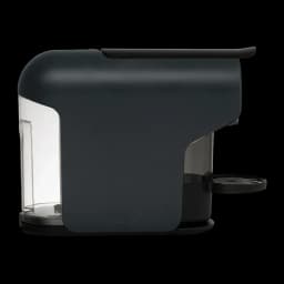 Máquina de cápsulas Delta Q Quick 0,8L 1200W Preto - depósito de água transparente e bandeja preta visíveis