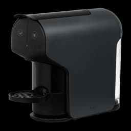 Máquina de cápsulas Delta Q Quick 0,8L 1200W Preto - depósito translúcido lateral e dois botões frontais