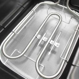 Freidora Grunkel Maxi Fry Pro 4,2L 3000W Acero Inoxidable - resistencia en U y cesta de malla metálica