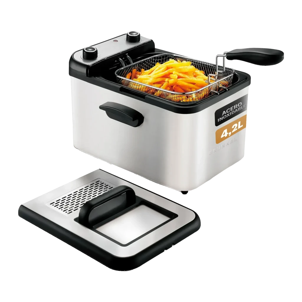 Freidora Grunkel Maxi Fry Pro 4,2L 3000W Acero Inoxidable