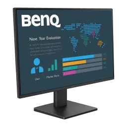 Monitor BenQ 27 pulgadas Full HD IPS 120Hz Negro BL2791P - pantalla con dashboard de gráficas y mapa, base